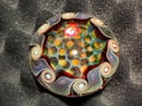 Image 3 of Fumed Honeycomb Mini Paperweight / Pocket Stone 3