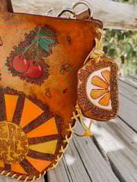 Image 3 of Here Comes The Sun - Leather Tote Bag (Free Shipping!)