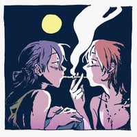 Image 1 of Smokers Riso Print 