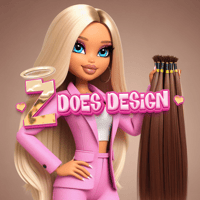 Image 2 of Personalised Cartoon Doll Logo Design