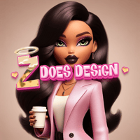 Image 4 of Personalised Cartoon Doll Logo Design