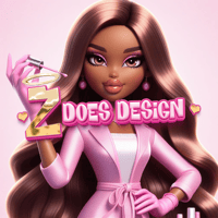 Image 3 of Personalised Cartoon Doll Logo Design