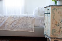 Image 4 of Grey Floral Sheet