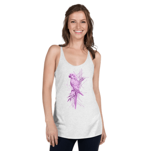Image of "Tropix" Women's Racer Back Tank Top