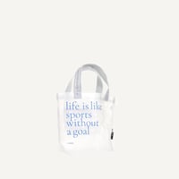 Image 2 of Shopper bag • life is like sports without a goal