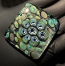 Image 1 of Fused Fumed Millefiori Tile