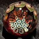 Image 5 of Star Millefiori Crystal Paperweight