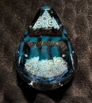 Image 3 of End of Day Millefiori Crystal Paperweight
