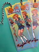 Image of Clover's Burger Bummer Bookmark (with Charm!)