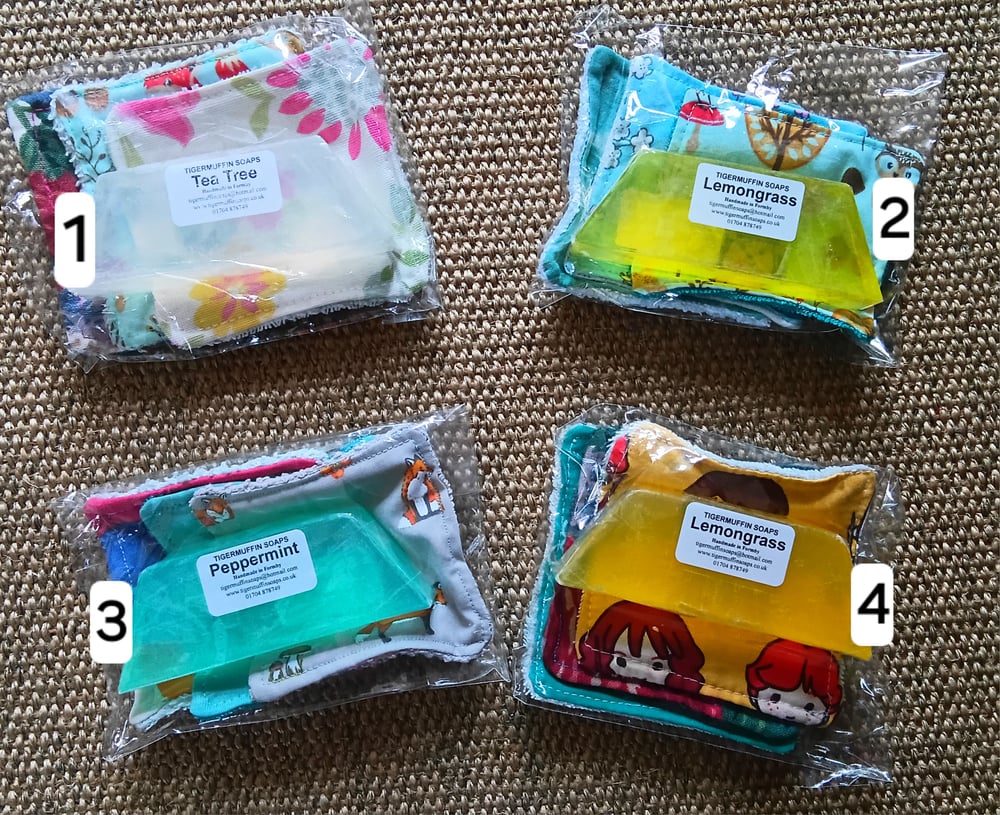 Image of Eco face wipes with local soap