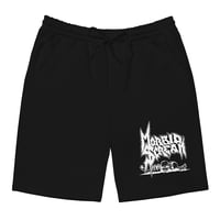 Image 1 of MORBID SCREAM - LOGO I (WHITE PRINT) SHORTS