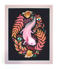 Kiwi Mango in light pink frame