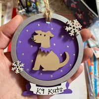 Image 2 of Dog Snowglobe Decoration 
