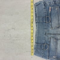 Image 3 of guess denim cargo skirt
