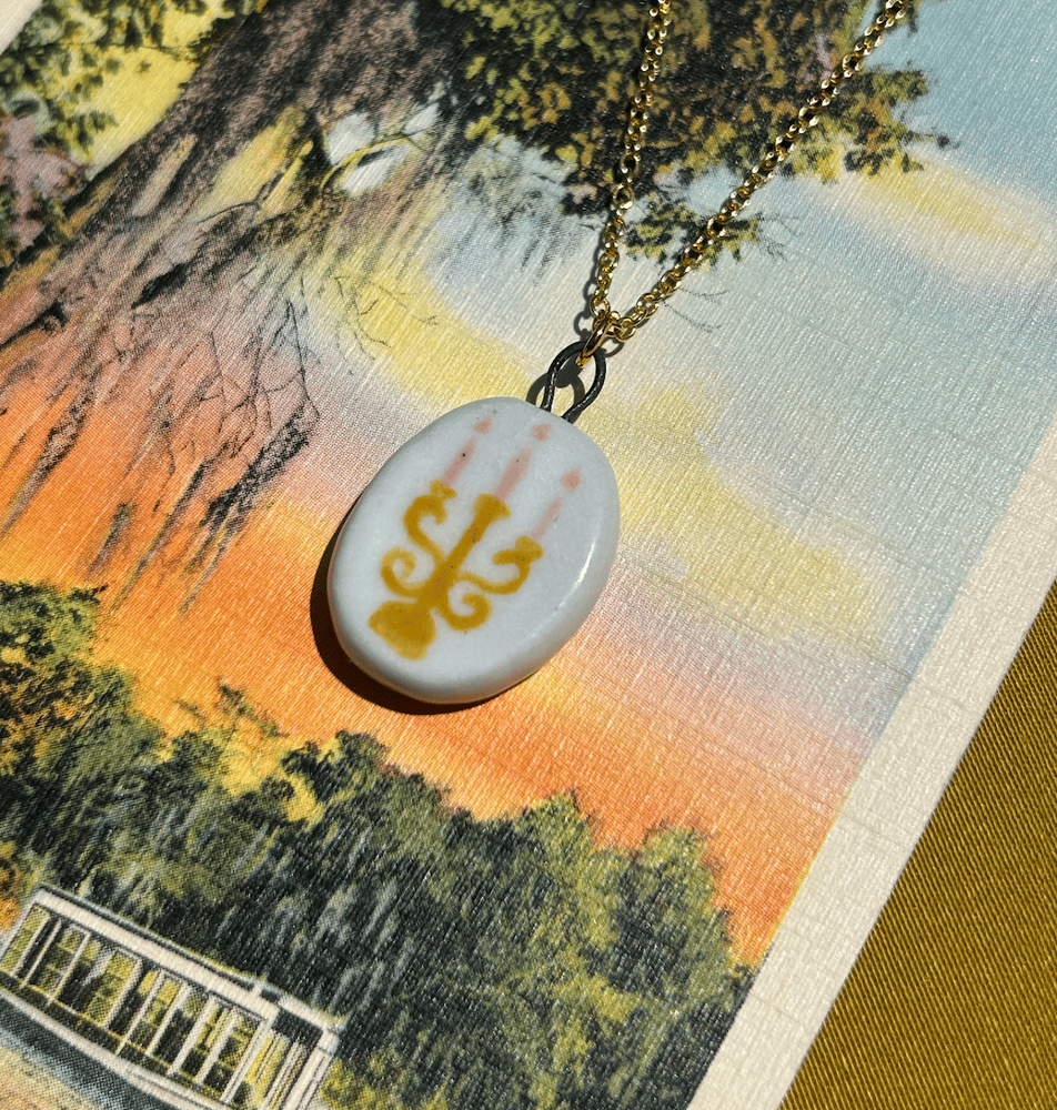 Image of Porcelain Candelabra Pendant 