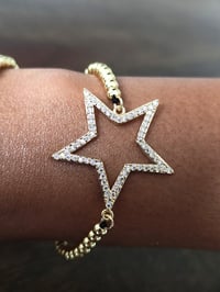 Image 3 of Star or Lightning Bolt Bracelets, Cubic Zirconia