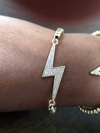 Image 2 of Star or Lightning Bolt Bracelets, Cubic Zirconia