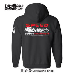 Image of Speed Hunter, Motorsports, Car Racing, Drifting, Performances Car, Black Hoodie