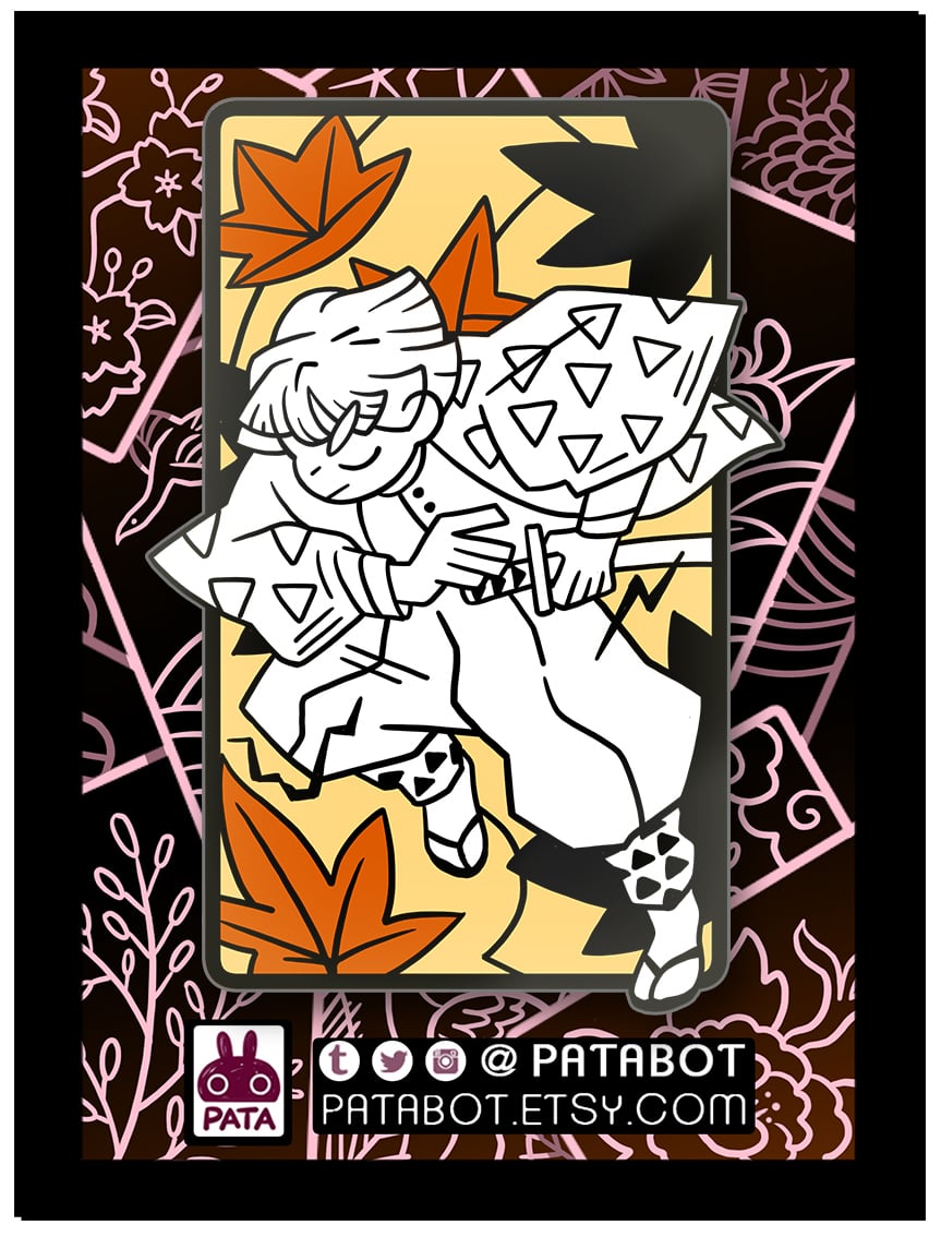 Enamel Pin - Kimetsu no Yaiba Demon Slay