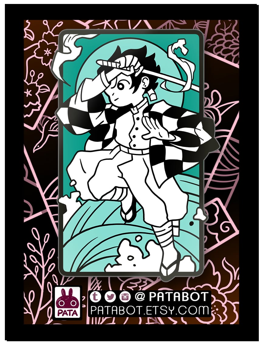 Enamel Pin - Kimetsu no Yaiba Demon Slay 