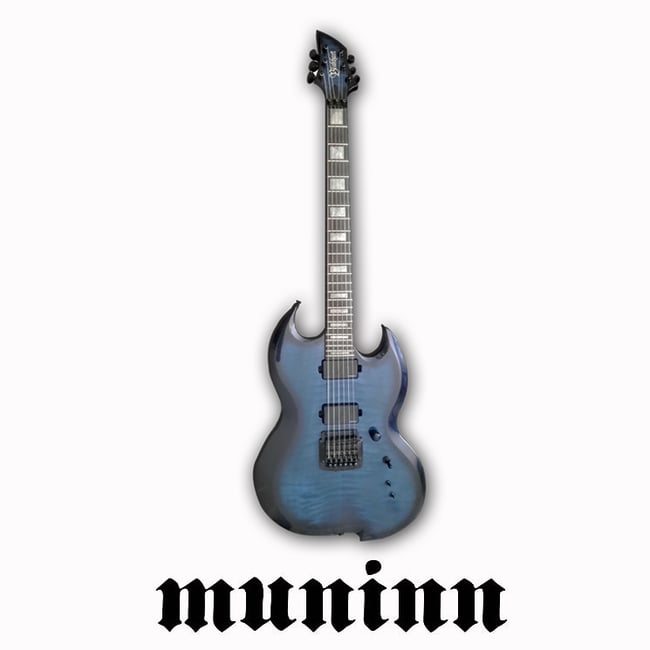 MUNINN MR-6 DEEP SET NECK USA MODEL O2 SERIES 