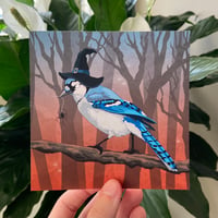 Image 1 of Witchy Blue Jay Print