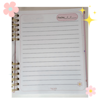 Image 2 of Flower and Pink notebook 
