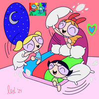 ppg pillow fight print