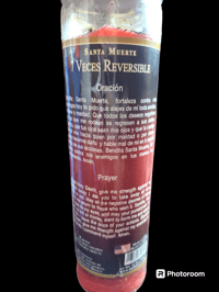 Image 3 of Santa Muerte Siete Veces Fixed Candle