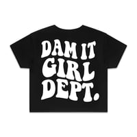 Image 2 of Damit Girl Dept. Crop Top Tee