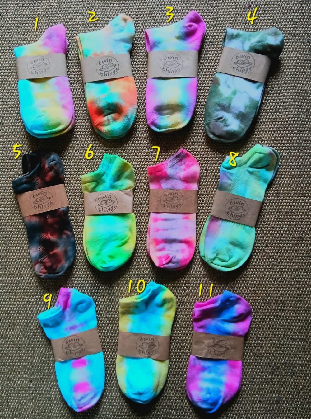 Image of Tie dye socks