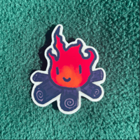 Campfire Sticker