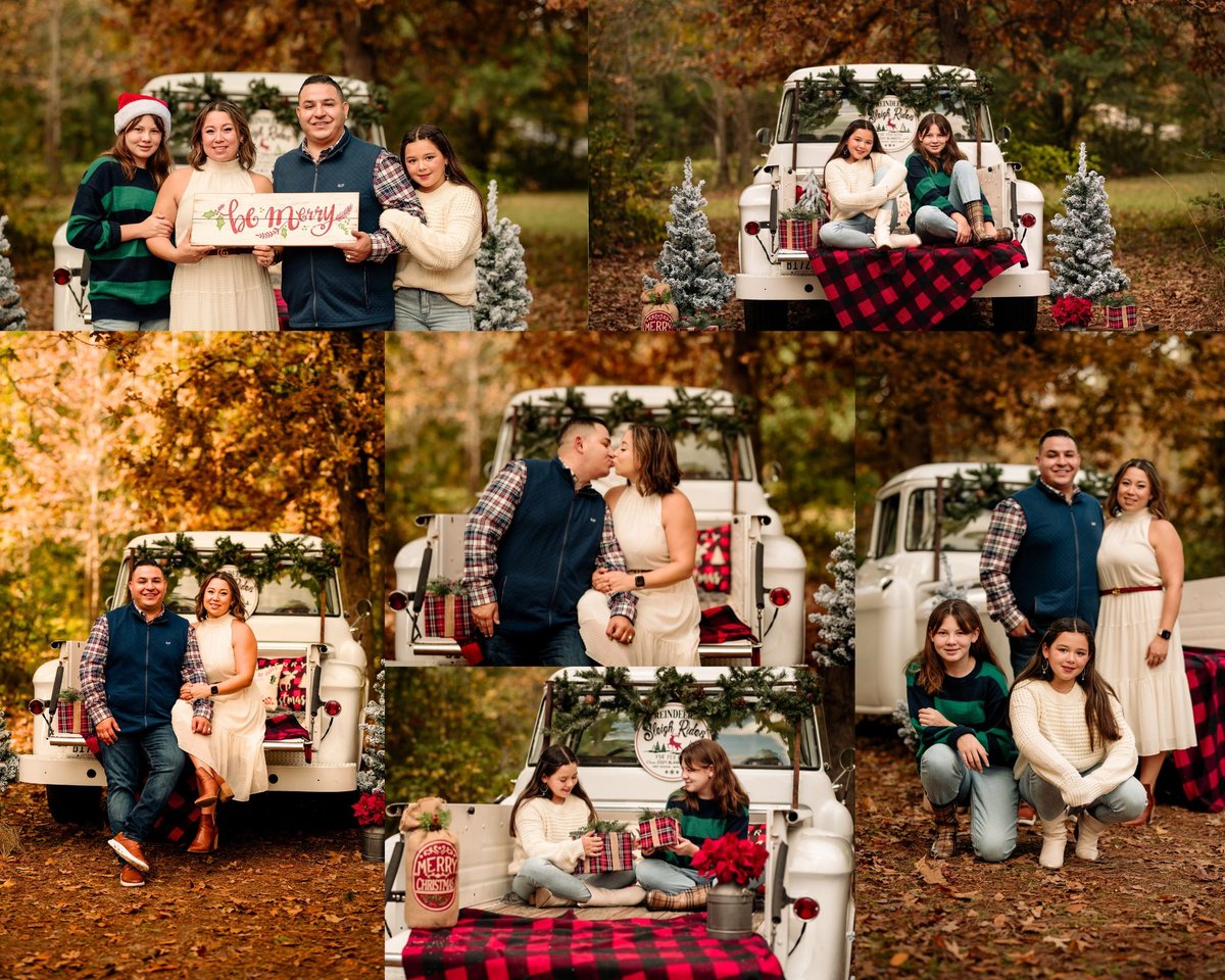 Christmas Vintage Truck Mini Sessions