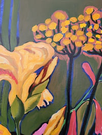 Image 3 of Iris, Euphorbia, Tansy and Poppies