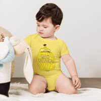 Image 3 of Mah Pitom Baby Onesie (4 colors available)