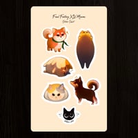 FFXIV Minion Sticker Sheet