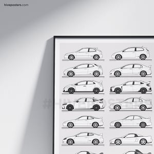 Honda Type R Evolution Poster