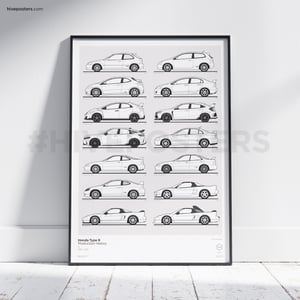 Honda Type R Evolution Poster