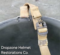 Image 11 of WWII NAVY Helmet U.S.N. Medic D-Day Normandy. M-1 Type Helmet.