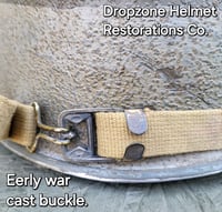 Image 13 of WWII NAVY Helmet U.S.N. Medic D-Day Normandy. M-1 Type Helmet.