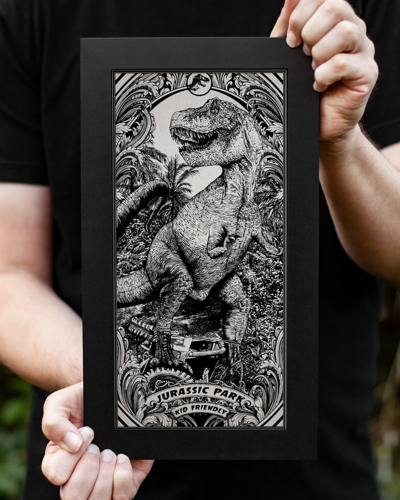 Image of Jurassic Park Print Variant