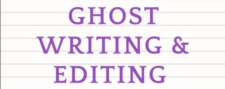 Image of Ghostwriting and Editing Services 