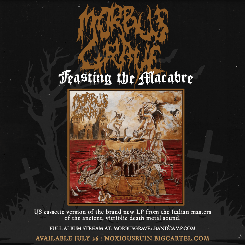 MORBUS GRAVE "Feasting the Macabre" CS