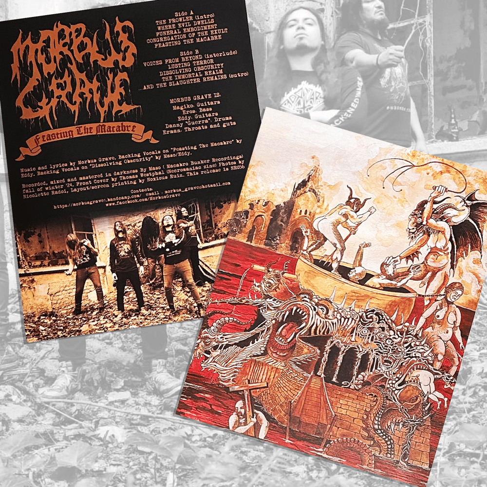 MORBUS GRAVE "Feasting the Macabre" CS