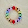 Opaque Rainbow Bracelet