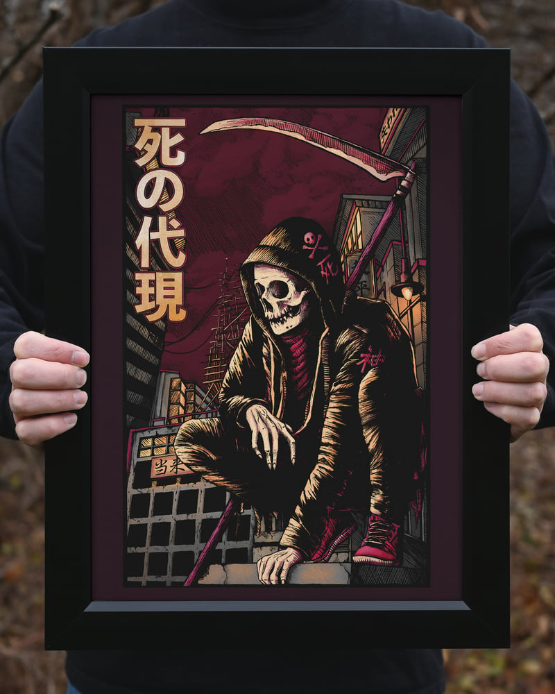 Image of "Modern Death" Fine Art Print