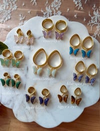 Image 2 of Crystal Butterfly Tunnels (Gold)