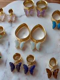 Image 4 of Crystal Butterfly Tunnels (Gold)