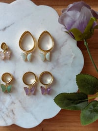 Image 1 of Crystal Butterfly Tunnels (Gold)