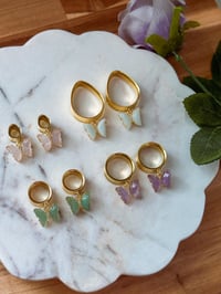 Image 8 of Crystal Butterfly Tunnels (Gold)